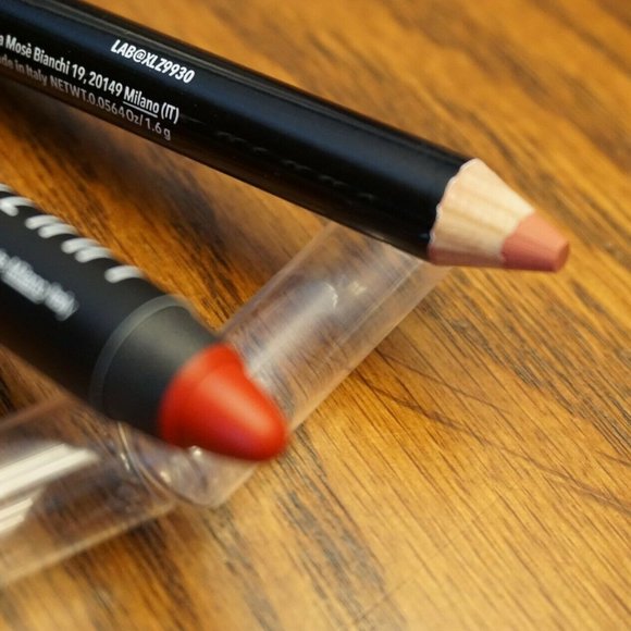 LOT LORD & BERRY Lip Cheek Rose + Crayon  Scarlett - Picture 1 of 6